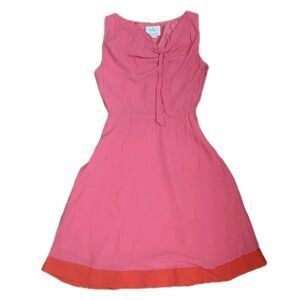 Kate Spade A-Line Knee Length Sleeveless Dress Sz 6 Preppy Kitchie Office Corp